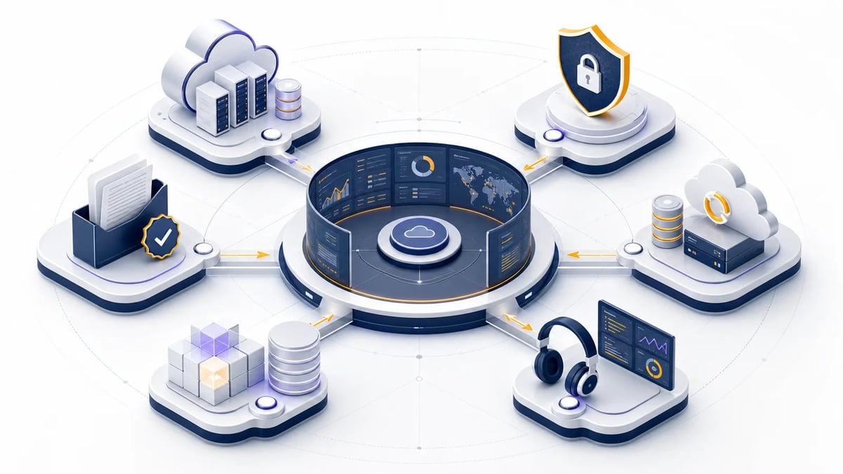 Cloud, güvenlik, yedekleme, destek ve uyumluluk katmanlarını birleştiren NovatekCloud IT operasyon modeli